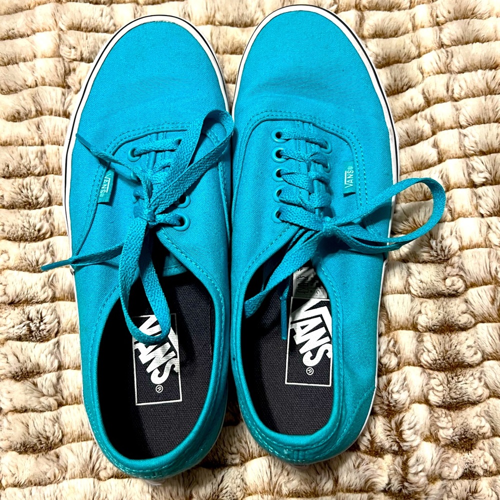 Blue VANS size 8.5